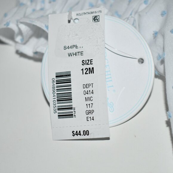 Edgehill Collection 1 Piece Smocked Outfit Size: 12 MOS #S44PENWT Details: 100% - Picture 3 of 3